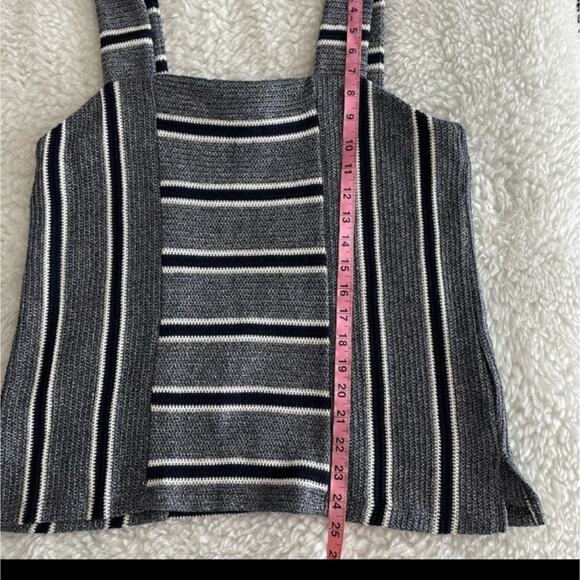 Vince Camuto Sleeveless Striped Sweater NWOT - Picture 8 of 12